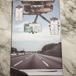 Phone Holder 360 Free Rotation Model ZJ099 Car Rearview Mirror Phone Mount